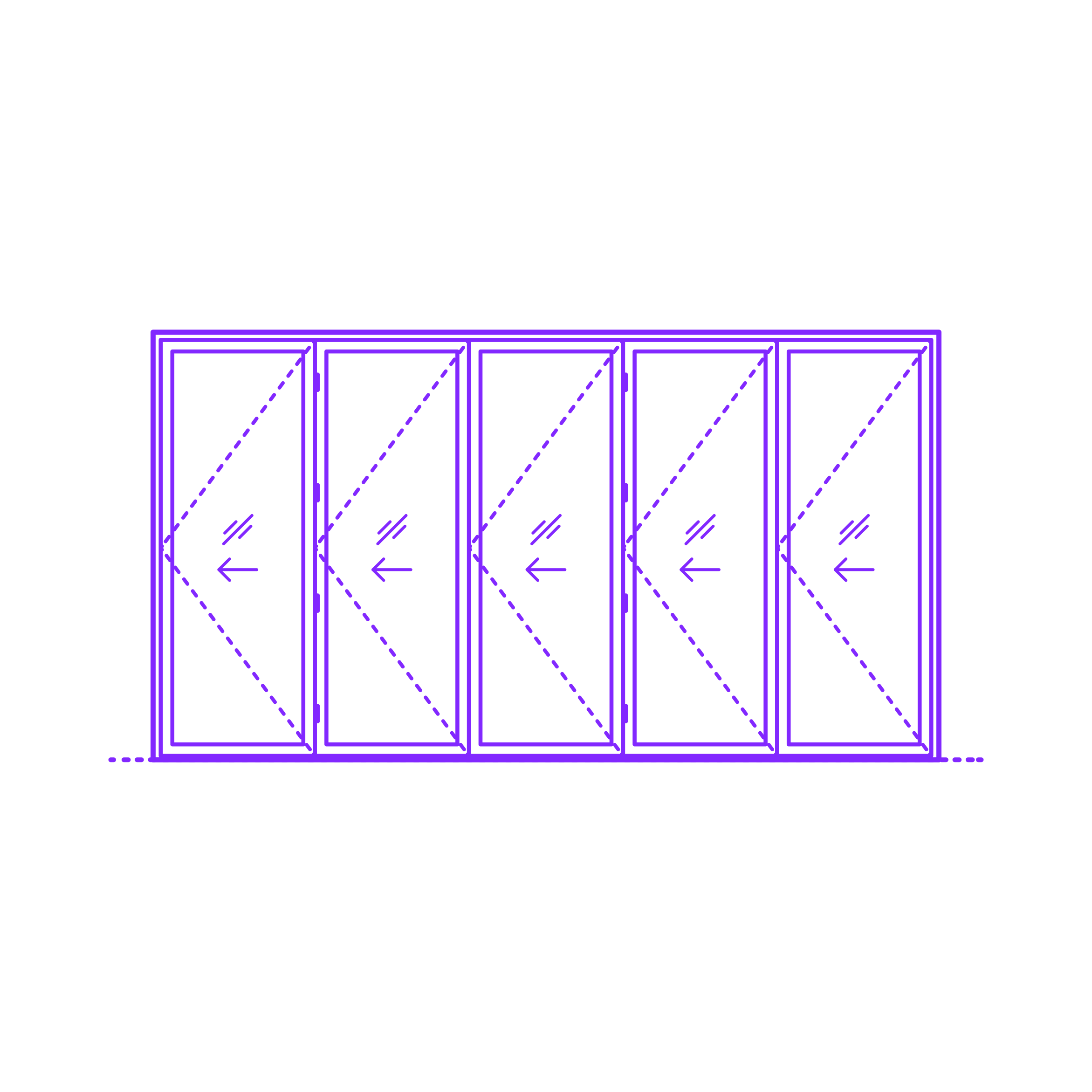 Buildings Folding Doors Bifold Exterior Door 5 Panels Sticker Svg Vector Free Vectors